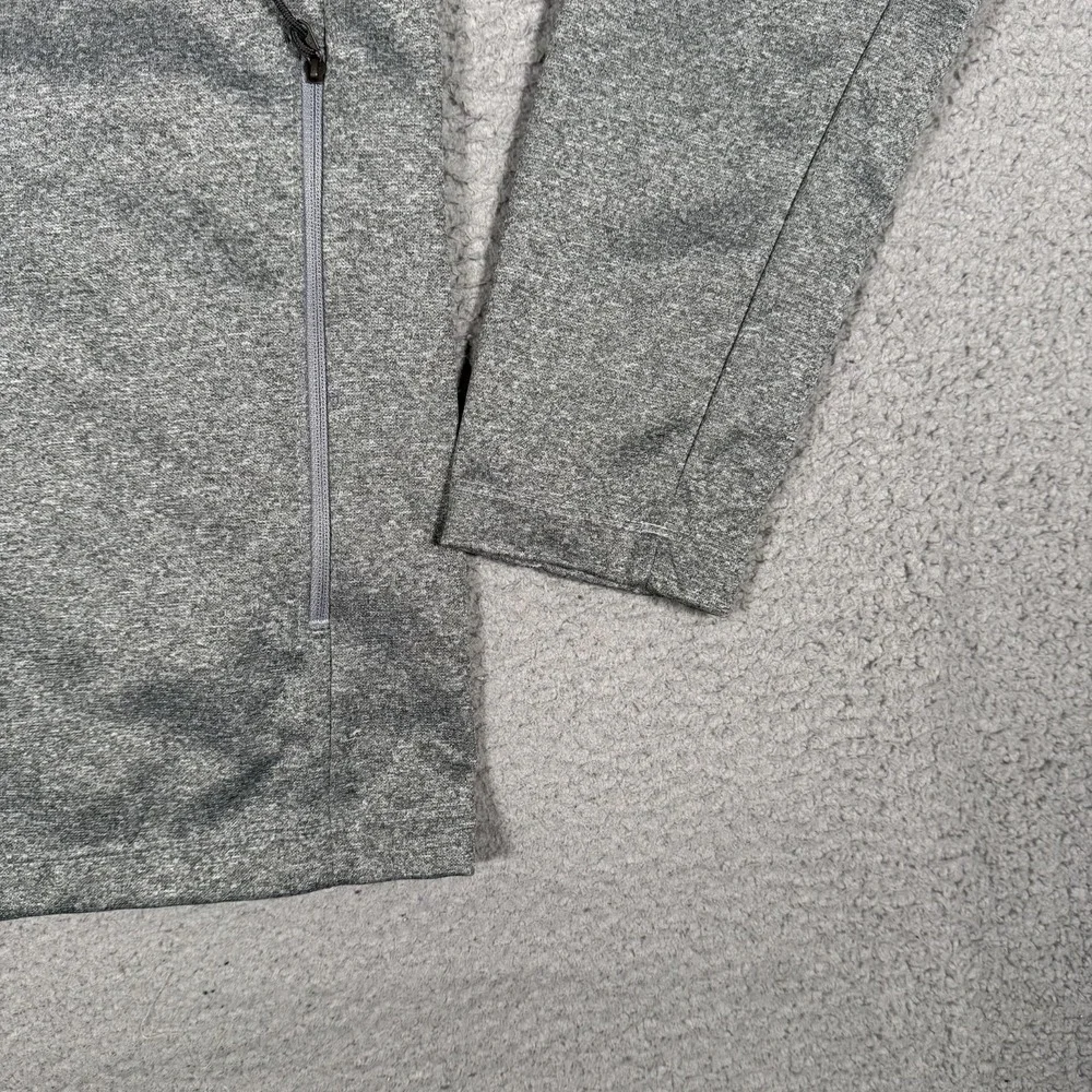 The‎ North Face Sweater Mens Medium Gray Full Zip Outdoor Pullover Casual Preppy